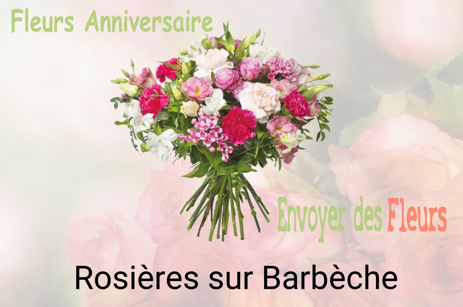 Bouquet de fleurs d’anniversaire livré à Rosières-sur-Barbèche