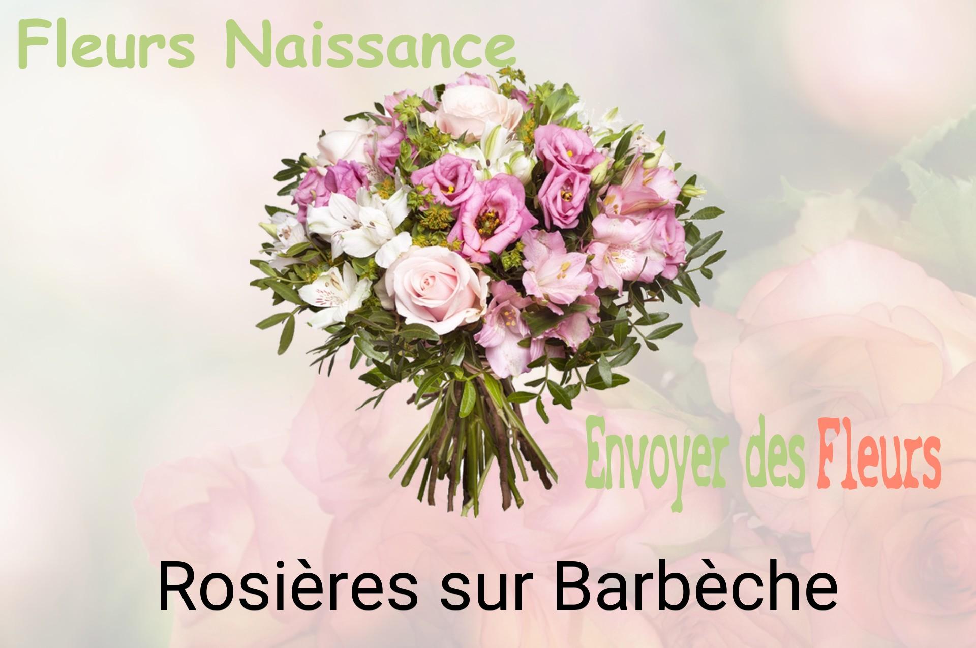 Bouquet de fleurs de naissance livré à Rosières-sur-Barbèche