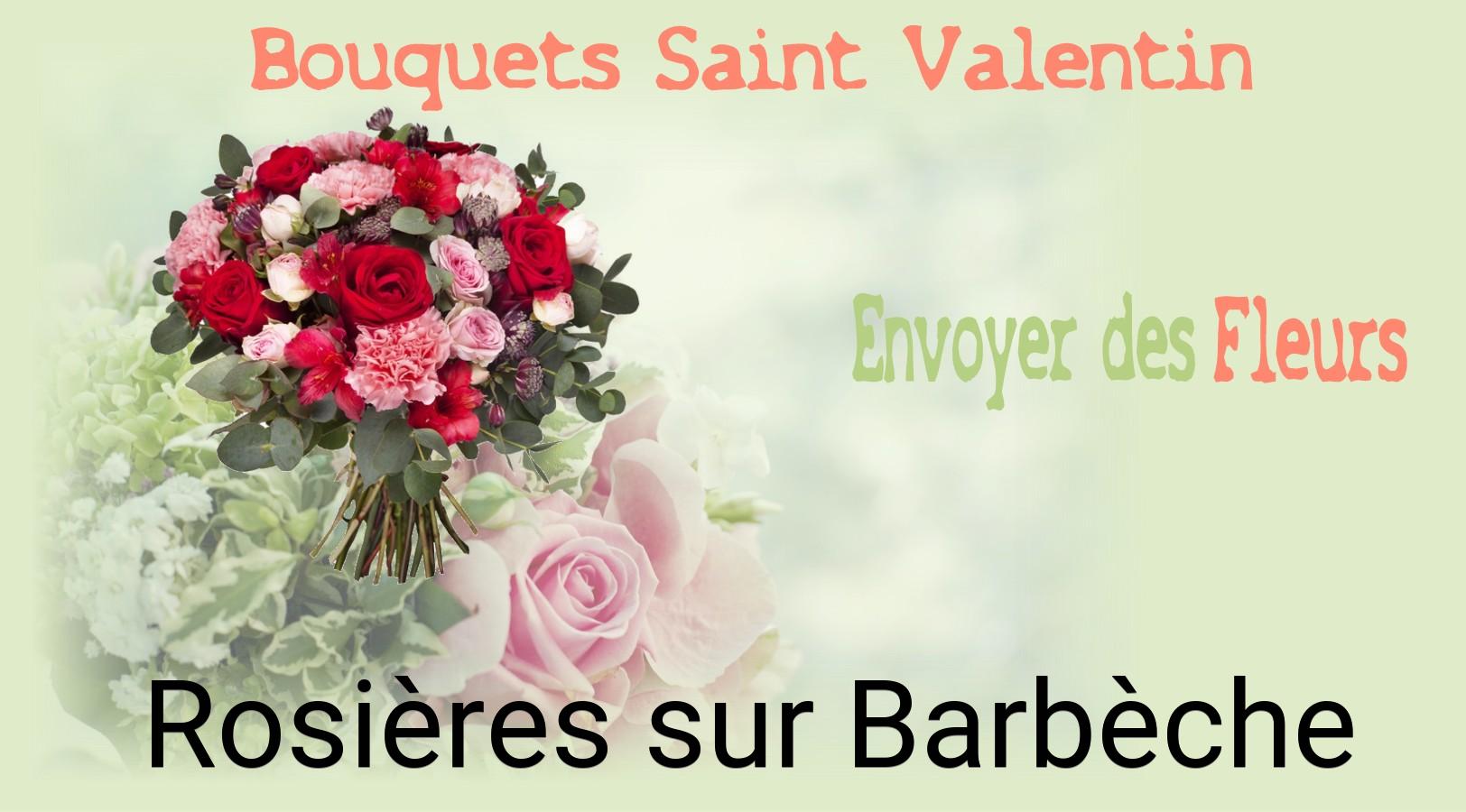 Roses de Saint-Valentin livrées à Rosières-sur-Barbèche